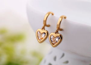 時(shí)尚臻品 歐美鑲鉆水晶吊墜耳釘，詮釋女性優(yōu)雅魅力